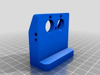 Chimera_cyclops modded mount for Prusa, Anet, that offsets forward to home off bed by wjflier