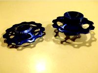Lerwy 7075 Derailleur Sprocket button cap for fidget spinner by darach