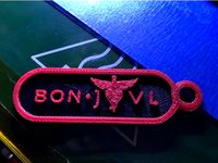 bon jovi key holder double extrusion by dindo59