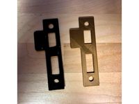 Craftsman Door Striker Plate by tdscheidler