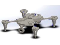 250er Quadrocopter with CC3D (v2) by Cybi