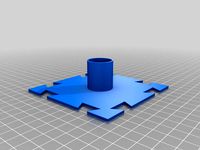 rotating mini fig painting stand by propmaker