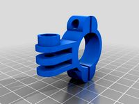 Gopro Hero 3/4/5 bike mount 22mm Diameter by Printitout