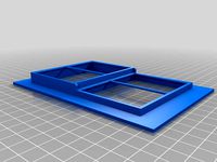 Sash Style window frame for dolls house by Bieomax