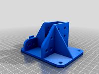 Orb Weaver Left Brace With NEMA 17 mount by jmpinc