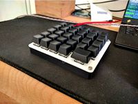 Maxipad Keyboard Plate + Case by mesohuannny