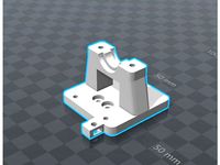 UConduit Frame - E3DV6 clone mount by geek_of_the_hinterlands
