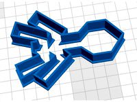 Bacteriophage cookie cutter by Iwalad