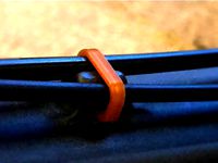 EVIL Wreckoning Frame Double Cable Holder Clip by Milkie