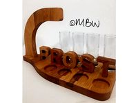 Wood liquor board - DIY cnc by modellbauwelten