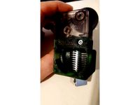 Titan 40mm Fan E3D V6 Stabilization mount for firev corexy by 3DPrintingEverything