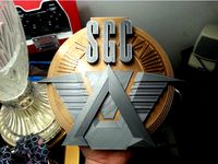 Stargate Command Emblem (Slight Remix for Single Extruder multicolor print) by Karuuv