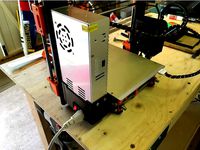Prusa i3 MK2 Clone 360W 24V PSU Cover by geoffsim