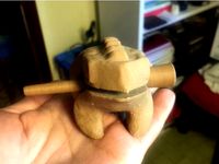 Guiro stick for musical frog by cyllenius