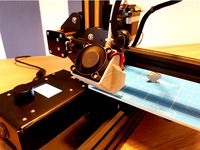 Ender 2 3D Cooling Fan Duct by razer35