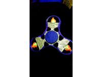 Flaming Chalice Fidget Spinner by dragonmama