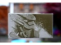 satr wars stormtrooper lithophane by Gibbo24
