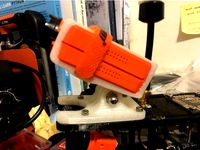 Adjustable Mini Quad Runcam Mount (GoPro style Mount) by Azobe