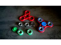 Hand spinner nut M12 and roller ballbearing by archi888