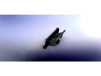 2004-2006 Chevrolet Aveo Fuel Tank Door Hinge 96408353 by blindst