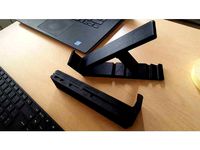 foldable notebook stand one piece print by nicuz