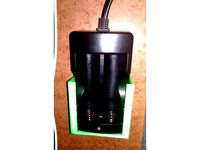 Basic 18650 charger wall mount by Langschwert