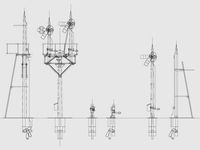OO/HO Semaphore Signal (Bracket, Ground Disc, Single) Servo Operated by calvinstreeting