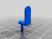 Besta Shelf Pin by Testher