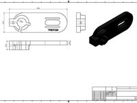 Electric Skateboard Motor Mount by Tomek87