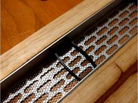 Vent mesh retaining clip 40 x 20 x 6mm by peaberry