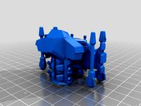 Terran Battle Cruiser (cut in half) by Intashu