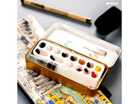 Watercolor travel palette & kit idea. by MEGGOT