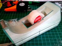Replacement core to tape dispenser. Tape Dispenser Insert. by bundyr