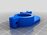 Flashlight holder for Pistol by JustinSpanier
