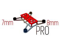 Racing Drone Frame PRO (7/8mm motors version) by Flowr