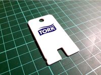 TORK key for towel dispenser by FuriousSun