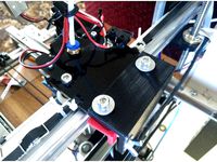 3 rollers for carriage 3d-printer  flsun3d prusa i3 (aluminium) by andykhab
