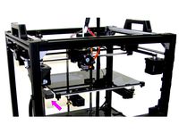 Heated Bed Connector Back Shell by henryarnold