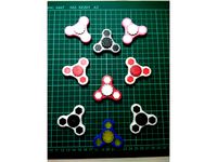 Knurled Mini Spinner and 1/4" & 3/8" nuts by omerbal