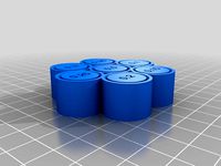 Customizable 3D Tolerance Test by zapta
