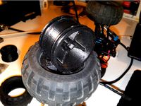 1:18 wheel rim rc car (for LEGO wheel "81.6x38 R" / "68.7x34 R") by SilasPfeifer
