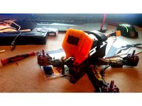 RunCam3 TPU mount for Eachine Wizard x220 by SwissGravityForce