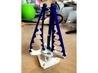 Remix of Tri_Max_Gripper ( Conforming Robotic gripper ) by mauroalfieri