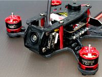 Eachine TX01 TX02 TX03 AIO Camera Mount for Eachine Aurora 100 by daemonz144