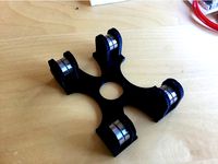 Spool holder remix for Tupperware canister by uwe999