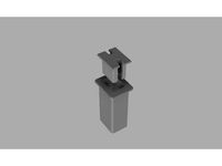 USB cable pass-thru for Lack enclosure by DCH78