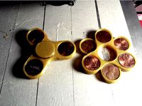 mini penny fidget spinner collection by AmericanEngineering