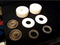 Spring-loaded Knobs for Adjustable Glass Bed Bracket by DrLex