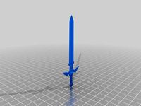 3D Master Sword by wxie2cc