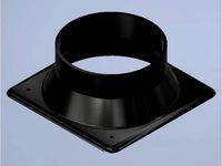 Server box Exhaust duct adapter by WarHawkEcho